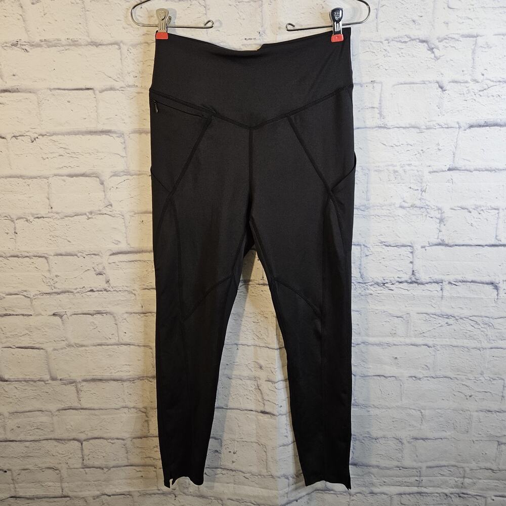 FP Movement by Free People Women’s Sz M Leggings High Rise Black Shirted Bottom